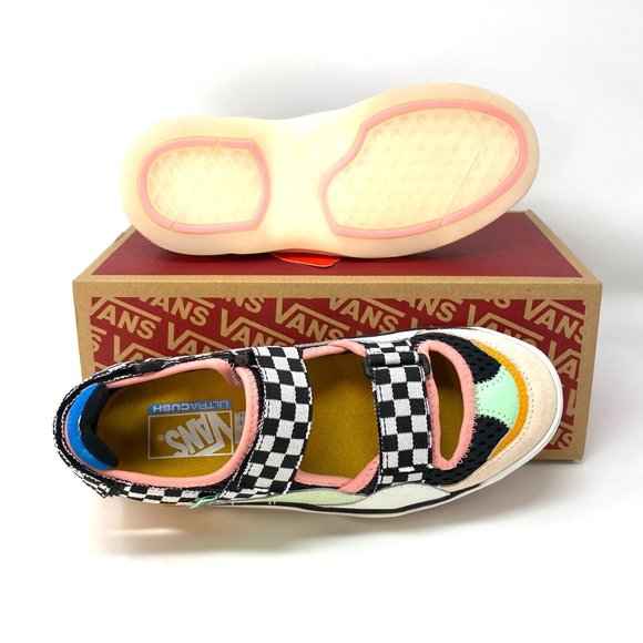 VANS Varix Wc Tri-Lock Checker Multi Suede Canva Women's Sizes 7 VN0A4U1NXWA - Picture 3 of 8
